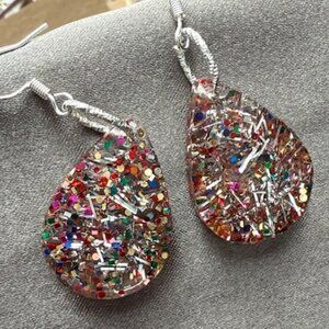 Sparkle Earrings - Art for your Ears!